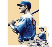 1000 Piece Jigsaw Puzzles We Love Baseball Jigsaw Puzzles for Adults Difficult Hard Fun Activities at Home Birthday Present, Gifts, (50x75cm)