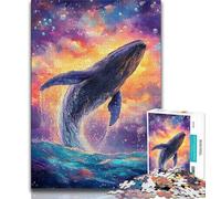1000 Piece Jigsaw Puzzles Whale 1000 Pieces for Teenagers,Educational Stress Relief Toy Gifts for Friends And Family (size 75x50cm)