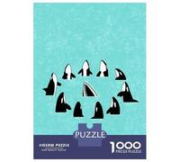 1000-piece Jigsaw Puzzles Whale War Jigsaws for Adults Brain Teaser Game Improve Memory Unique Gifts for Birthday And Christmas 70x50cm/1000pcs