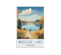1000 Piece Jigsaw Puzzles Wheeler Lake Alabama Challenging Game Toys, Impossible Puzzle, Family Decoration Puzzle 38x52cm