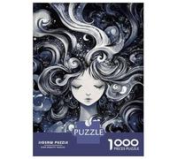 1000-piece Jigsaw Puzzles Whispering Winds Dreamy Art Print Jigsaw Puzzle Anti-Stress Toys Wall Decoration Unique Gifts for Birthday And Christmas 38x26cm/1000pcs