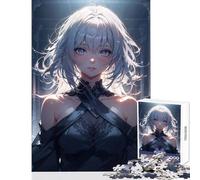 1000 Piece Jigsaw Puzzles Whitehaired War Jigsaw Puzzles for Adults Difficult Hard Fun Activities at Home Birthday Present, Gifts, (38x26cm)