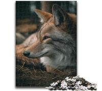 1000 Piece Jigsaw Puzzles Wolf Educational Family Game Deal As Gifts for The Whole Family for And Age 14 Years Up 38x26cm