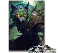 1000 Piece Jigsaw Puzzles Wolf Warrior Challenging Game And Family Play for Is Ideal As A Gift for The Whole Family 50x75cm