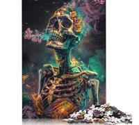 1000 Piece Jigsaw Puzzless for Adults Smoking Habit Is Bad Jigsaw Square Puzzle for for Adults And Paper Puzzles Unique Challenge Games 1000pcs (75x50cm)