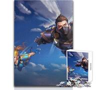 1000 Piece Jigsaw Realm Royale︰ A Hero's Journey Game Relaxing Leisure Time Activity Precision Cut Smooth Edge Play Toy Size 38x52cm