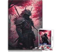 1000 Piece Jigsaw Samurai Armor Relaxing Leisure Time Activity Precision Cut Smooth Edge Play Toy Size 38x52cm