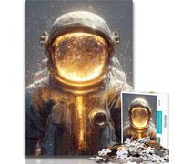 1000 Piece Jigsaw Space Astronaut Jigsaw Puzzles 1000 Pieces for Adults Teens,Decompressing Intellectual Educational Toy Secret Santa Gifts 26x38cm
