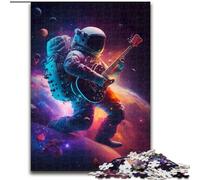 1000 Piece Jigsaw Space Musician Jigsaw Puzzles for Adults 1000 Piece for Home Decor, Family Fun, Ages 14+ (Size 26x38cm)