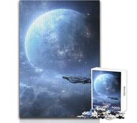1000 Piece Jigsaw Spaceship Exploring Pandora Relaxing Way to Fill Spare Time Consistent Precise Cutting Play Toy Size 38x26cm