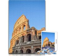 1000 Piece Jigsaw The Colosseum Rome Relaxing Way to Fill Spare Time Consistent Precise Cutting Play Toy Size 38x52cm