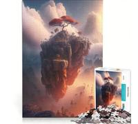 1000 Piece Jigsaw The Floating Castle Educational Toy Interesting Stress Reduction Improving Love between Couples 50x75cm