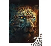 1000 Piece Jigsaw, The Jaguar, New Year Gift, 38x26cm/1000pcs
