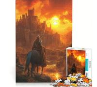 1000 Piece Jigsaw The Kingdom's Twilight Educational Toy Interesting Stress Reduction Improving Love between Couples 38x52cm