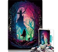 1000 Piece Jigsaw The Lost Castle Puzzles 1000 Pieces for Teenagers,Stress Reliever Difficult Challenge Enhance Love between Couples (26x38cm)