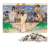 1000 Piece Jigsaw The Miraculous Catch Challenging Puzzles Family Activity Brain Teaser Home Decor 1000 PCS(38x26cm)