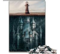1000 Piece Jigsaw The Underworld Wooden Jigsaw, Ideal for Office, Bedroom, Living Room Decor Size 50X75CM