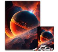 1000 Piece Jigsaw Universe Planet Landscape cardboard Puzzles Educational Brain Teaser, Artistic Home & Office Decor, 14+ Age 26X38CM/10.23x14.96inch