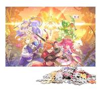 1000 Piece Jigsaw Visions of Mana Wooden Puzzles Challenging DIY Brain Teaser Perfect Family Game Or Decorative Gift 1000 PCS(75x50cm)