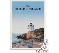 1000 Piece Jigsaw, Visit Rhode Island, 70x50cm/1000pcs