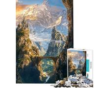 1000 Piece Jigsaws A Bridge Between Worlds Interesting Brain Challenge Fine Detail Cutting Workmanship Wonderful Birthday Choice (Size 38x26cm)