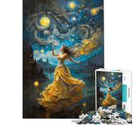 1000 Piece Jigsaws A Solo Symphony in Saffron Calm Focus Desktop Game Neat Fragment No Messy Bits Lovely Pastime for Festive Gatherings (Size 38x26cm)