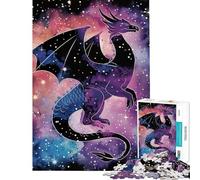 1000 Piece Jigsaws Abstract Dragon Legendary Calm Focus Desktop Game Neat Fragment No Messy Bits Lovely Pastime for Festive Gatherings (Size 38x26cm)