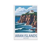 1000 Piece Jigsaws，Aran Islands Ireland Posters Jigsaws Puzzles 1000 Pieces Classic Jigsaws Educational Games Toys ， Best Gift for Adults and Kids 70x50cm