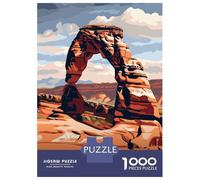 1000 Piece Jigsaws Arches National Park Travel Puzzle for Adults Toy Wall Decor Difficult Challenge Deal As Gifts for The Whole Family 70x50cm/1000pcs