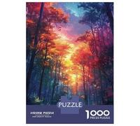1000 Piece Jigsaws Autumn Forest Pathway-1 Puzzle for Adults Toy Wall Decor Difficult Challenge Deal As Gifts for The Whole Family 38x26cm/1000pcs