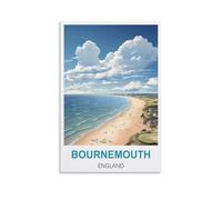 1000 Piece Jigsaws,Bournemouth England Posters Jigsaw Puzzles 1000 Pieces for Adults Painting Puzzle 1000 Pieces DIY Challenging Puzzles for Adults 70x50cm