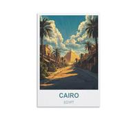 1000 Piece Jigsaws，Cairo Egypt Home Decor Birthday Party Gift Toy for Men Women Elders Seniors 38x52cm