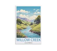 1000 Piece Jigsaws，California Willow Creek Home Decor Birthday Party Gift Toy for Men Women Elders Seniors 50x70CM