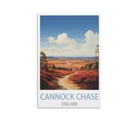 1000 Piece Jigsaws，Cannock Chase Englands Jigsaw Adult Decompression Game Puzzle Students Toys for Children Christmas Birthday Gifts 38x26cm