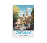 1000 Piece Jigsaws，Chesham Englands Posters Jigsaw Puzzle 1000 Pieces for Adults Kids Teens Large Families Puzzle Game 70x50cm