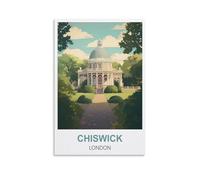 1000 Piece Jigsaws,Chiswick London Posters Puzzle 1000 Pieces Wood Puzzle Adult Children'S Educational Toy Family Decompression Game 70x50cm