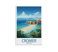 1000 Piece Jigsaws，Cromer Norfolks Jigsaws Puzzles 1000 Pieces Classic Jigsaws Educational Games Toys ， Best Gift for Adults and Kids 38x26cm