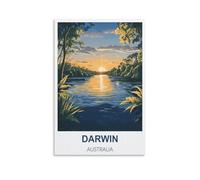 1000 Piece Jigsaws，Darwin Australia Jigsaws Puzzles 1000 Pieces Teens Kids Jigsaw Entertainment Toys Brain Challenge Puzzle 52x70cm