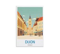 1000 Piece Jigsaws，Dijon Frances Jigsaws Puzzles 1000 Pieces Classic Jigsaws Educational Games Toys ， Best Gift for Adults and Kids 52x38cm