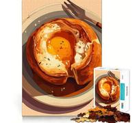 1000 Piece Jigsaws Egg in A Hole Illustration Ideal Cut Decor Cognitive Play Gift Easy Time Play Birthday Game Gift (50x75cm)
