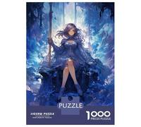 1000 Piece Jigsaws Fantasy Queen Art Print Puzzle for Adults Toy Wall Decor Difficult Challenge Deal As Gifts for The Whole Family 70x50cm/1000pcs