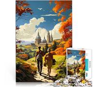 1000 Piece Jigsaws for Adults An Oxford Adventure Spielzeug für die ganze Familie Geburtstagsgeschenk, Geschenke52x38cm