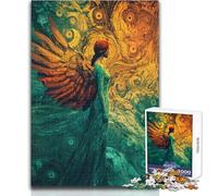1000 Piece Jigsaws for Adults Angel, Mixed Art, Post-Impressionism Toy Intellectual Game Analysis And Logic Gift For Birthdays Size 50x75cm