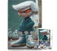 1000 Piece Jigsaws for Adults Angry Cartoon Figure Toy Intellectual Game Analysis And Logic Gift For Birthdays Size 38x52cm