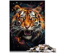1000 Piece Jigsaws for Adults animal tiger Puzzles Gifts 26x38cm Help the brain exercise addictive toys to cultivate patience