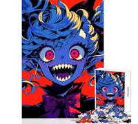 1000 Piece Jigsaws for Adults Anime Monster Girl Toy Wall Decor Gift For Birthdays Impossible Game Artists' Collection, Fine Arts Size 50x75cm