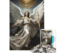 1000 Piece Jigsaws for Adults Archangel for Birthday, Chrismas Difficult Challenge Educational Games for And from 14 Years And over (50x75cm)