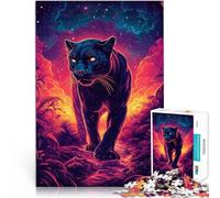 1000 Piece Jigsaws for Adults Astral Panther of the Midnight Nebula Schwierig Schwer Geeignet für die Schreibtischdekoration75x50cm