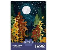 1000 Piece Jigsaws for Adults Autumn Lake Jigsaws for Adults Brain Teaser Game Analysis And Logic Great Gift for Gaming 52x38cm/1000pcs