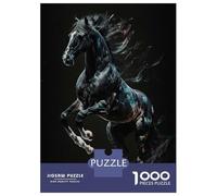 1000 Piece Jigsaws for Adults Beautiful Colorful Horse Jigsaws for Adults Brain Teaser Game Analysis And Logic Great Gift for Gaming 70x50cm/1000pcs